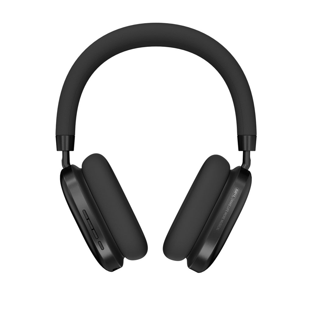 سماعة بورودو ساوندتيك Airpodmax مع ميزة ANC والغاء الضوضاء, تشغيل حتى 51 ساعة | Porodo Soundtec Airpodmax ANC Headphone – Noise Cancellation, Up to 51H Playback.