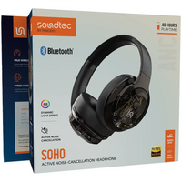 Porodo Soundtec Soho ANC Wireless Headphone | سماعة بورودو ساوندتك سوهو مع إلغاء الضوضاء النشطة