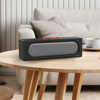Porodo Soundtec Vibe Bar Portable Bluetooth Stereo Speaker - Black | مكبر صوت بلوتوث محمول بورودو ساوندتك فايب بار ستيريو - أسود