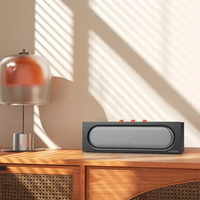 Porodo Soundtec Vibe Bar Portable Bluetooth Stereo Speaker - Black | مكبر صوت بلوتوث محمول بورودو ساوندتك فايب بار ستيريو - أسود