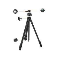 حامل كاميرا قابل للطي Porodo من الألمنيوم - Flexible Foldable Tripod Stand