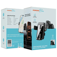 Porodo Blue Car Phone Holder Multi-Surface