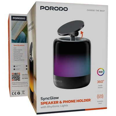 Porodo SyncGlow Speaker Phone Holder