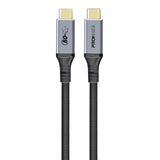 كابل USB4 بسرعة 80 جيجابت وشحن 240 واط وعرض 8K بطول 1.2 متر | Promate PowerBolt5-80G - أسود