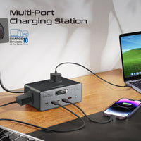 Promate PowerBrix-160 منفذ USB-C 140 واط PD 3.1 ومنفذ 100 واط