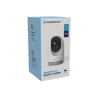 Kamera Ewlehiyê ya Hundirîn a Jîr a Powerology bi Bluetooth û Çareseriya 3MP - Spî | Kamera PTZ ya Hundirîn a Powerology BT 3MP - Spî