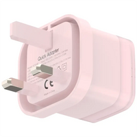 محول الشحن السريع الثنائي المنفذ من باورولوجي 35 واط | Powerology Dual-Port 35W Fast Charging Adapter