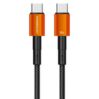 Powerology Nirvano 5-In-1 Power Travel Kit - Black/Orange | طقم سفر باور 5 في 1 من باورولوجي نيرفانو