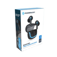 Guhguhka Bêtêl a Powerology TWS bi Betalkirina Deng û Çar Mîkrofonan | Guhguhka Quad Mic ENC TWS ya Powerology.