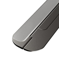 حامل لابتوب باورولوجي ألمنيوم قابل للطي ومحمول - رمادي | Powerology Aluminium Foldable and Portable Laptop Stand - Grey