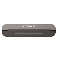 حامل لابتوب باورولوجي ألمنيوم قابل للطي ومحمول - رمادي | Powerology Aluminium Foldable and Portable Laptop Stand - Grey