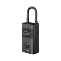 منفاخ هواء باورولوجي المحمول, بطارية بسعة 4000mAh, متعدد الوضائف مع باور بانك - اسود | Powerology 4000mAh 3C Mini Air Pump & Power Bank – Black.