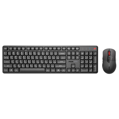 Promate ProCombo-15 wireless keyboard and mouse combo Arabic English - main view