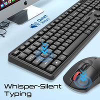 Promate ProCombo-15 keyboard and mouse set - angle view