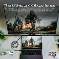 Promate ProLink4K60-150 HDMI cable - coiled view