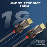 Promate ProLink4K60-15M source and display end markings