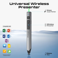Promate ProPointer-S green laser presenter - angle view