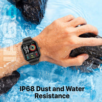 Promate ProWatch-AM19 AMOLED Smartwatch 1.96 inch IP68 Black-Lifestyle