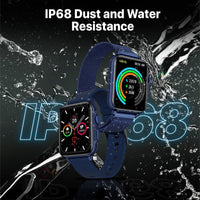 Promate ProWatch-B18 Smartwatch 1.8 inch IP68 Handsfree Blue-Lifestyle