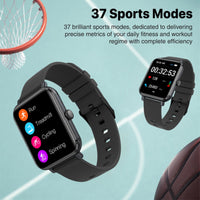 Promate ProWatch-M18 AMOLED Smartwatch Music Storage IP68 Graphite-Strap