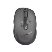 Promate Blix-3M Black triple-mode silent wireless mouse - main view