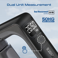 Promate InstaScale-50 Black compact travel scale in hand