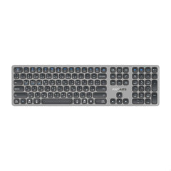 Promate ProKeys-X2 full-size slim wireless keyboard Arabic English layout - main view