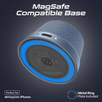 Promate Punch Navy mini speaker controls detail