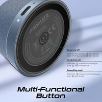 Promate Punch Navy TWS pairing two speakers