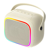 Axaftvana Bluetooth-ê ya Mini Karaoke Havit SK818BT Bej - Axaftvana Bluetooth-ê ya Mini Karaoke ya Havit bi Rengê Bej
