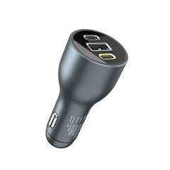 Şarjêra Otomobîlê ya RAVPower PD 100W 3-Port bi 2 Portên Type-C û 1 Portê USB 