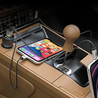 شاحن سيارة راف باور بقدرة شحن 100 واط مع منفذين تايب سي ومنفذ يو اس بي | RAVPower PD 100W 3-Port Car Charger