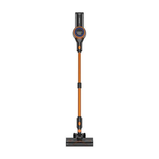 Momax 1-Home Vacuum RO7 Cordless Vacuum Cleaner Black & Orange - Front