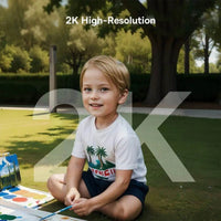 Baseus Security N1 Outdoor Camera 2K 2-Cam Kit White UK | كاميرا بيسوس الأمنية N1 خارجية 2K طقم كاميرتين أبيض UK