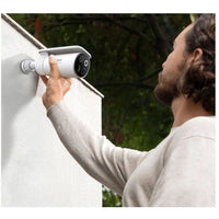 Baseus Security S1 Pro Outdoor Dual Camera 3K 2-Cam Kit White UK | نظام كاميرات بيسوس سيكيورتي اس 1 برو خارجية مزدوجة 3K أبيض
