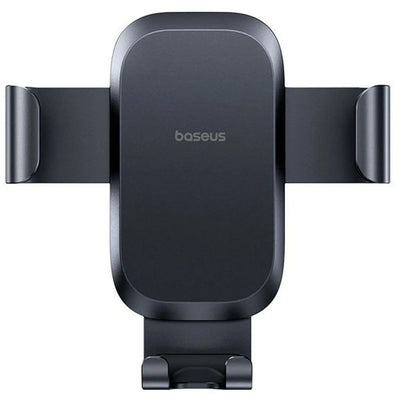 Baseus Metal Age Go Gravity Car Mount Air Outlet Black | حامل سيارة بيسوس Metal Age Go جرافيتي للمكيف أسود