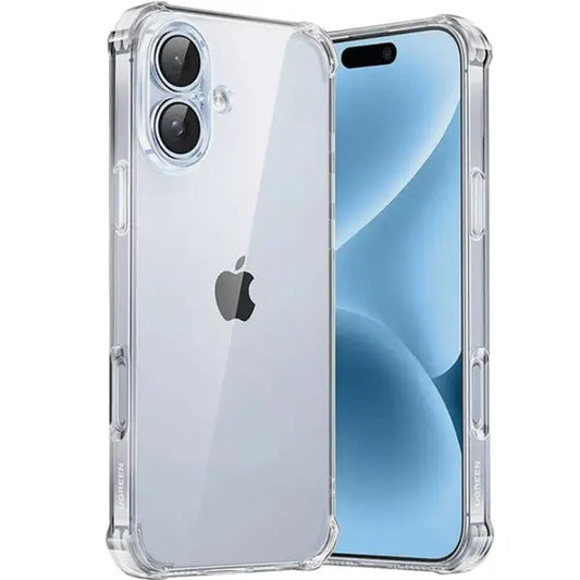 كفر UGREEN Bright Cushion لآيفون 16 بلس - شفاف | UGREEN Bright Cushion Protective Case for iPhone 16 Plus (Clear)