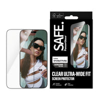 بانزر جلاس حماية شاشة شفافة لهاتف iPhone 18 Pro Max / iPhone 17 Pro Max | SAFE. by PanzerGlass Screen Protector iPhone 18 Pro Max | 17 Pro Max | Ultra-Wide Fit with EasyAligner