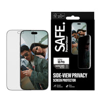 بانزر جلاس حماية شاشة بفلتر خصوصية لهاتف iPhone 18 Pro | SAFE. by PanzerGlass Privacy Screen Protector iPhone 18 Pro | Ultra-Wide Fit with EasyAligner