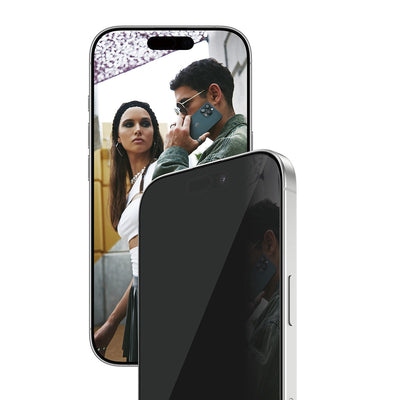 بانزر جلاس حماية شاشة بفلتر خصوصية لهاتف iPhone 17 / iPhone 16 Pro | SAFE. by PanzerGlass 2-Way Privacy Screen Protector iPhone 17 | iPhone 16 Pro | Ultra-Wide Fit with EasyAligner