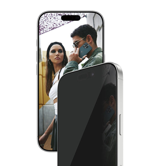 بانزر جلاس حماية شاشة بفلتر خصوصية لهاتف iPhone 17 / iPhone 16 Pro | SAFE. by PanzerGlass 2-Way Privacy Screen Protector iPhone 17 | iPhone 16 Pro | Ultra-Wide Fit with EasyAligner