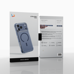 Master Shock Armor Case for iPhone 17 Pro Max – Black | كفر ماستر شوك آرمور لآيفون 17 برو ماكس أسود