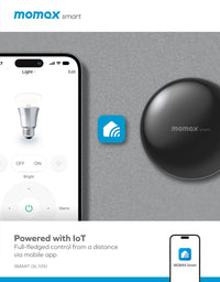 Momax Smart IoT dûrbîna IR ya gerdûnî | Kontrolkera Jîr a Wi-Fi ji bo Amûrên Malê - Momax Smart Infrared Control - Dûrbîna IoT ya Gerdûnî ji bo Amûrên Malê