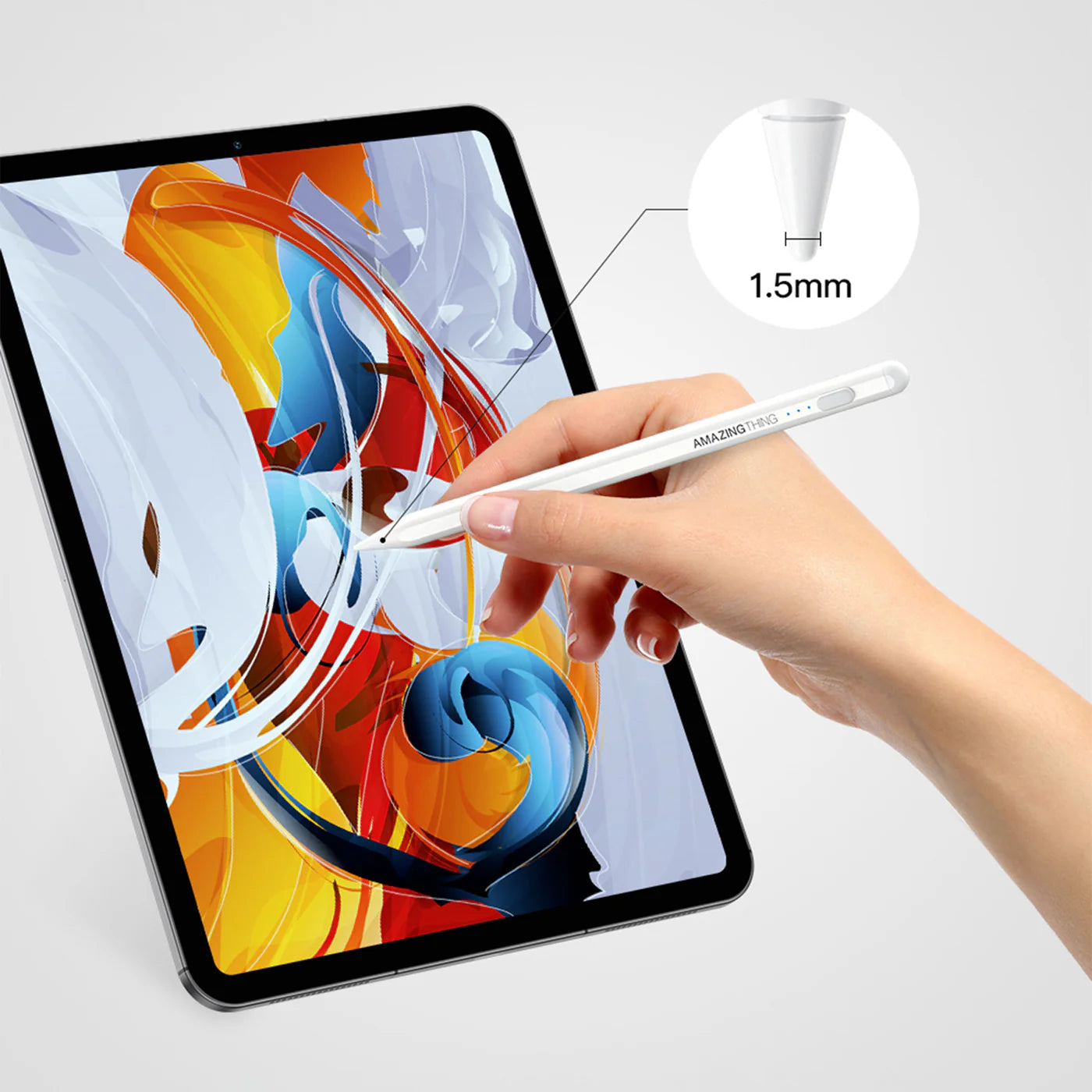 AMAZINGTHING SketchPen Pro Stylusa Dîjîtal - Qelema Dîjîtal a Dereng ji bo Xêzkirin û Nivîsandinê