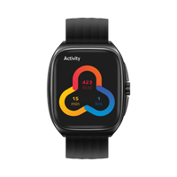 Momax 1-Wear Curvex SW5S Smart Watch Black - Angle