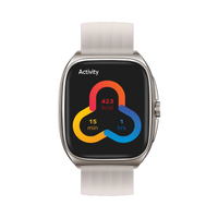 Momax 1-Wear Curvex SW5S Smart Watch Titanium - Angle