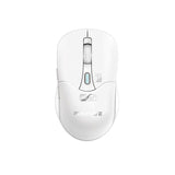 ماوس لاسلكي ثنائي الوضع قابل للشحن | Promate Samo Dual-Mode Rechargeable Wireless Mouse - أبيض