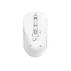 Promate Samo White dual-mode wireless mouse - main view