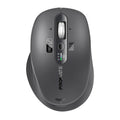 ماوس لاسلكي ثلاثي الاتصال بشحن USB-C | Promate SamoTri Tri-Connect Wireless Mouse - أسود
