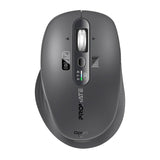 ماوس لاسلكي ثلاثي الاتصال بشحن USB-C | Promate SamoTri Tri-Connect Wireless Mouse - أسود
